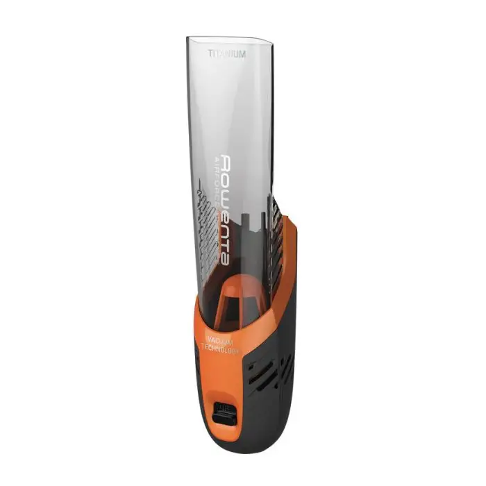 Rowenta TN9300 Airforce Ultimate, Tagliacapelli, Sistema di Aspirazione Integrato che Cattura il 99% dei capelli, 17 Lunghezze di Taglio, Tagliacapelli 3 in 1, Nero e Arancione , 125370 , Immagine 3