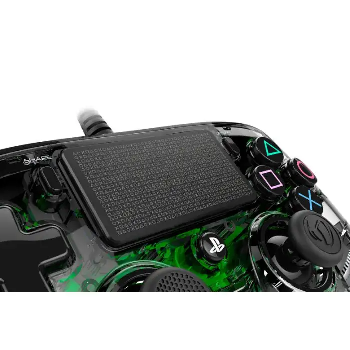 NACON PS4OFCPADCLGREEN periferica di gioco Verde, Trasparente Gamepad Analogico/Digitale PlayStation 4 , 121677 , Immagine 2