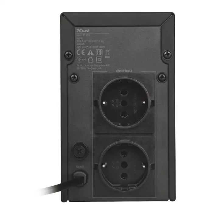 Trust Oxxtron 1000VA 1 kVA 2 presa(e) AC , 111037 , Immagine 3