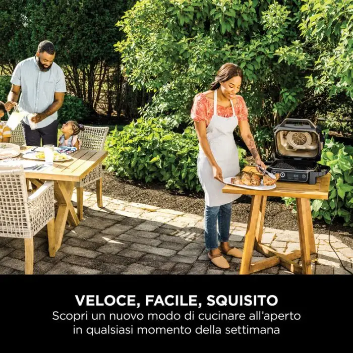 Ninja Barbecue elettrico Woodfire con affumicatore integrato OG701EU , 158128 , Immagine 15