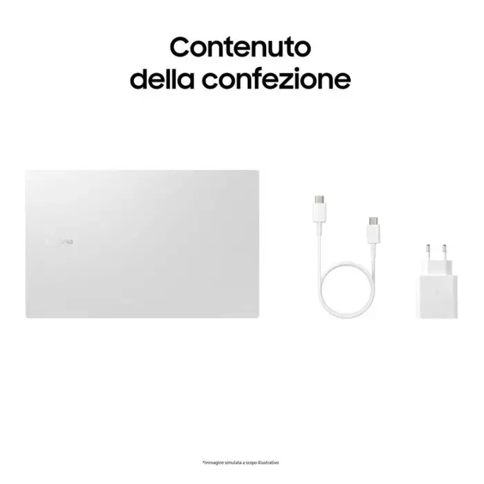 Samsung Galaxy Book2 Pro SE Intel Core Ultra 7 155H Computer portatile 39,6 cm (15.6&quot;) Full HD 16 GB LPDDR5x-SDRAM 512 GB Wi-Fi 6E (802.11ax) Argento , Pc Notebook , 157618 , Immagine 6