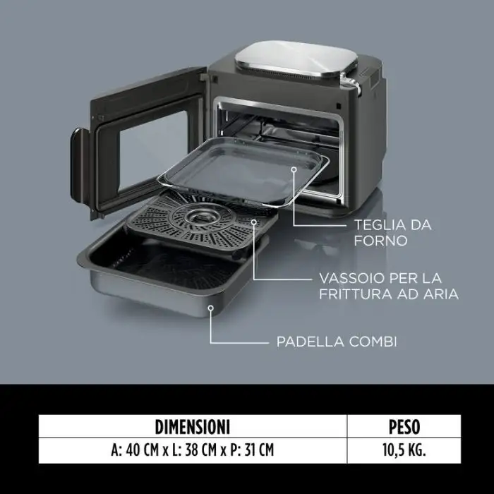 Ninja Forno e Friggitrice ad aria Combi SFP700EU , 158107 , Immagine 3