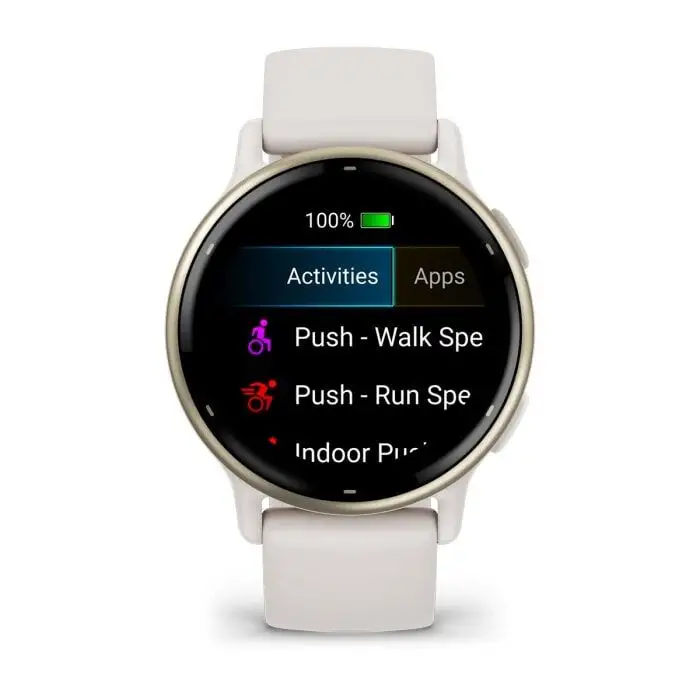 Garmin Vivoactive 5 3,05 cm (1.2&quot;) AMOLED Digitale 390 x 390 Pixel Touch screen Bianco Wi-Fi GPS (satellitare) , 153915 , Immagine 6