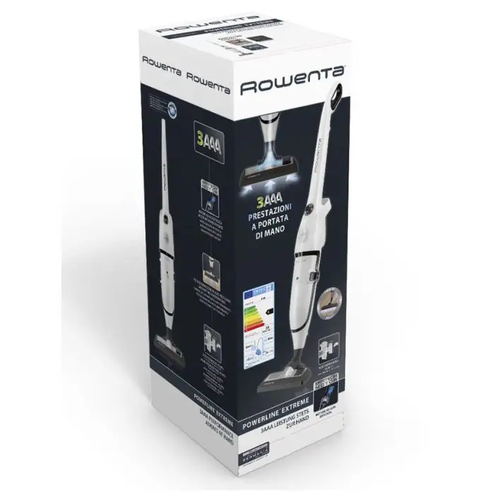 Rowenta RH8147WA Powerline Extreme Cyclonic Scopa Elettrica con Filo Senza  Sacchetto Pulizia a Secco Capacita' 0