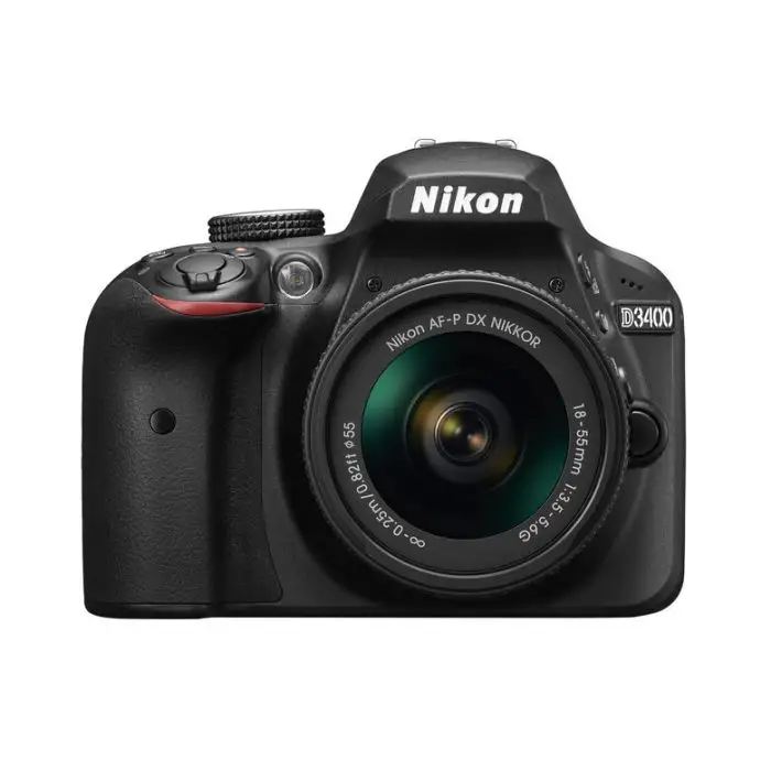 Nikon D3400 DX + 18-55mm Kit fotocamere SLR 24,2 MP CMOS 6000 x 4000 Pixel Nero , 112696 , Immagine 5