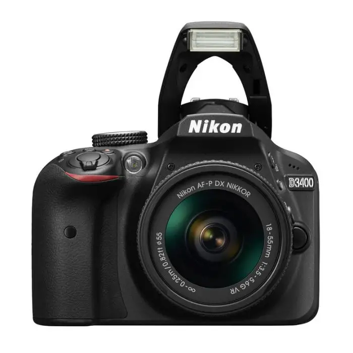 Nikon D3400 DX + 18-55mm Kit fotocamere SLR 24,2 MP CMOS 6000 x 4000 Pixel Nero , 112696 , Immagine 10