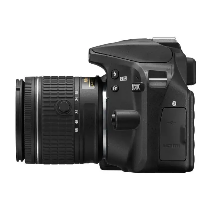 Nikon D3400 DX + 18-55mm Kit fotocamere SLR 24,2 MP CMOS 6000 x 4000 Pixel Nero , 112696 , Immagine 7