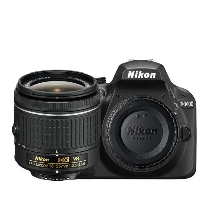 Nikon D3400 DX + 18-55mm Kit fotocamere SLR 24,2 MP CMOS 6000 x 4000 Pixel Nero , 112696 , Immagine 11