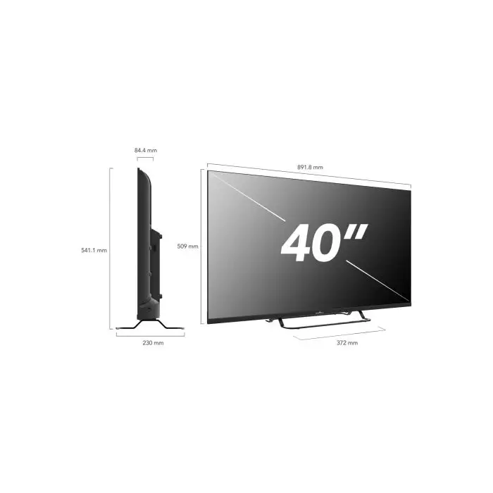 Smart Tech 2V Televisione Smart TV 40 Pollici Led Full Hd Vidaa , 155724 , Immagine 3