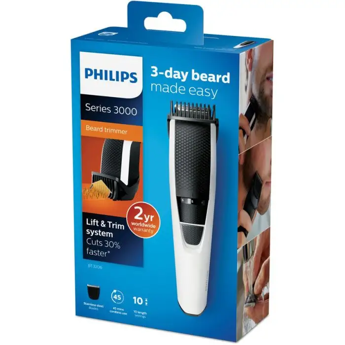 Philips 3000 series Rifinitore per barba con impostazioni di precisione da 1mm , 115367 , Immagine 7