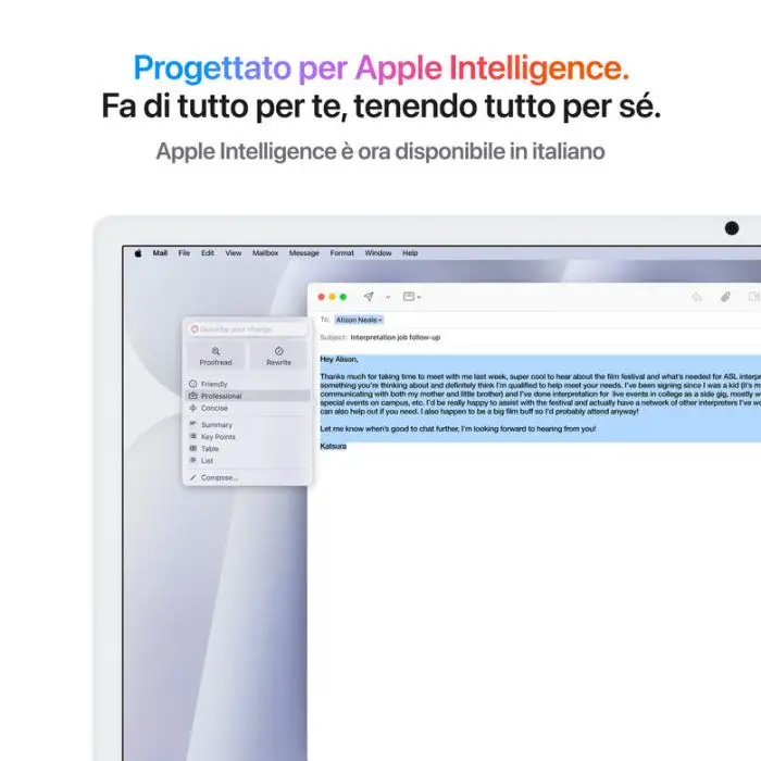 Apple iMac 24&quot;Retina Display 4,5K, Chip M4 con CPU 10‑core, GPU 10‑core, 16GB, 256GB SSD, Argento , Computer e portatili , 156507 , Immagine 5