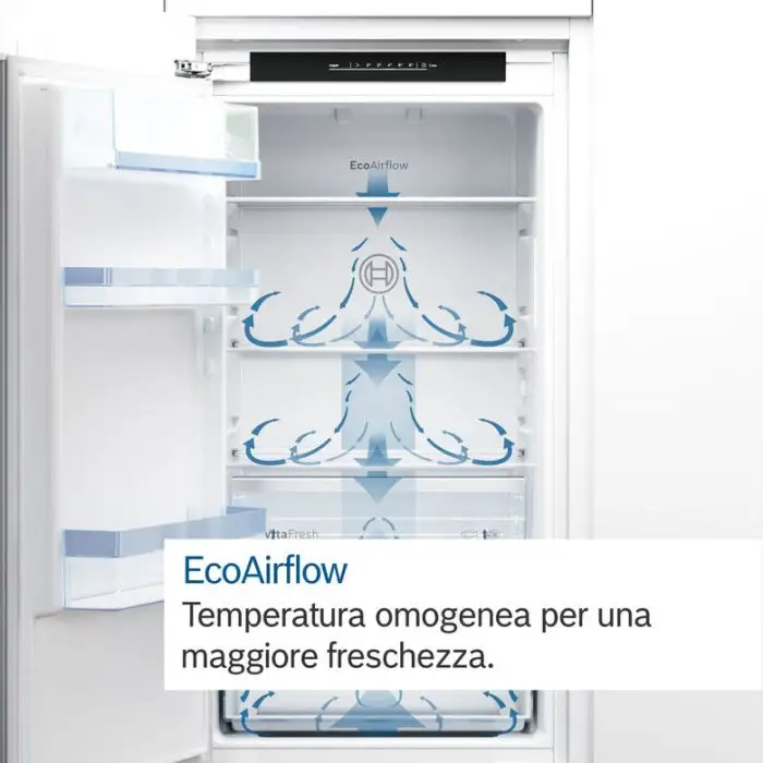 Bosch Serie 2 KIV865SE0 frigorifero con congelatore Libera installazione 267 L E Bianco , 152477 , Immagine 9