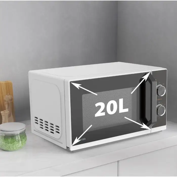 Toshiba MW3-MM20PF(WH) forno a microonde Bianco Solo microonde Superficie piana 20 L 800 W , 157958 , Immagine 4