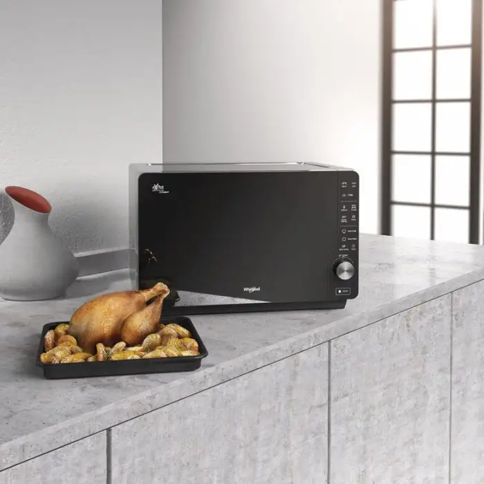 Whirlpool MWF 427 SL Superficie piana Microonde combinato 25 L 800 W Nero, Argento , 115728 , Immagine 10