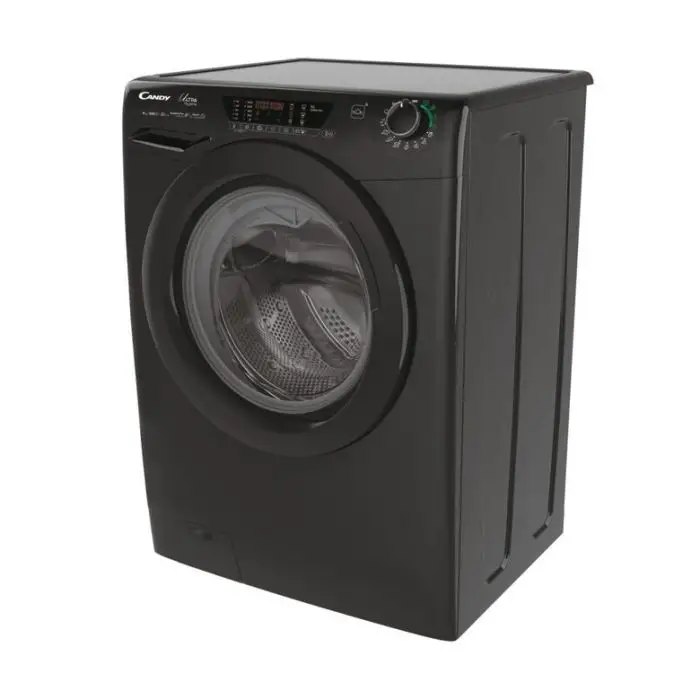 Candy Ultra Hygiene HE1584TWMBB6-S lavatrice Caricamento frontale 8 kg 1500 Giri/min Nero , 154752 , Immagine 2