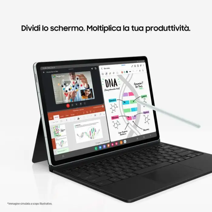Samsung Galaxy Tab S9 FE+ Tablet Android 12.4 Pollici TFT LCD PLS Wi-Fi RAM 12 GB 256 GB Tablet Android 13 Gray , 156286 , Immagine 6