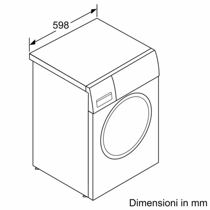 Bosch Serie 6 WGG254Z6IT lavatrice Caricamento frontale 10 kg 1400 Giri/min Classe A Bianco , 149388 , Immagine 11