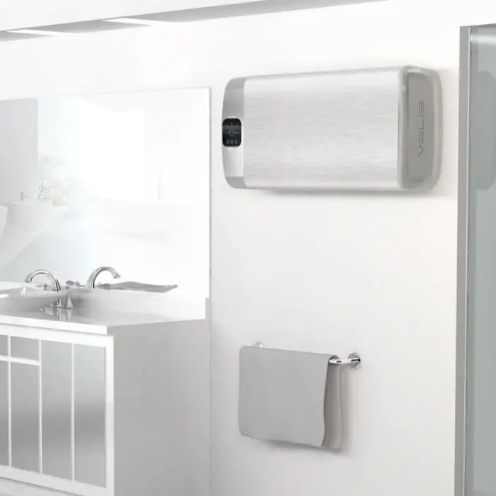 Ariston VLS WIFI 100 EU Orizzontale/Verticale Boiler Sistema per caldaia singola Argento , 147365 , Immagine 2