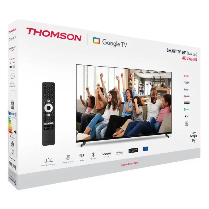 Thomson 50UG4S14 Televisione Smart TV 50 Pollici Led 4K Ultra Hd Wi-fi , 157937 , Immagine 8