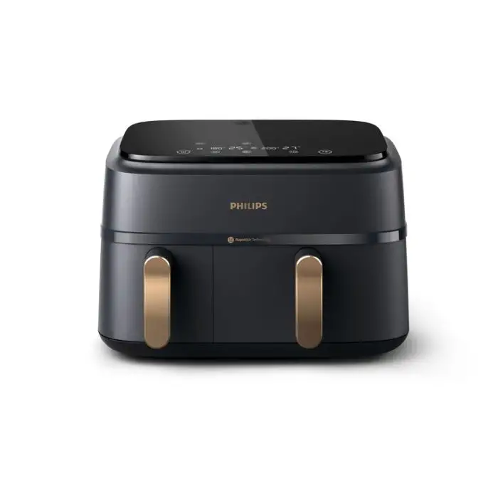 Philips 3000 series Airfryer doppio cestello, friggitrice ad aria da 9.0L, 12 metodi di cottura, App per ricette NA352/00 , 157371 , Immagine 9