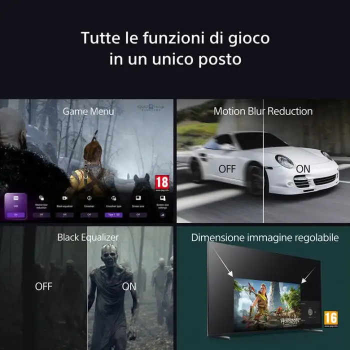 Sony K65XR83AEP Televisione Smart TV 65 Pollici Oled 4K Bravia Nero , 154015 , Immagine 15