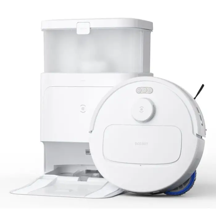 Ecovacs Deebot N30 Pro Omni 0,35 L Robot Aspirapolvere Senza sacchetto Bianco , 158428 , Immagine 3