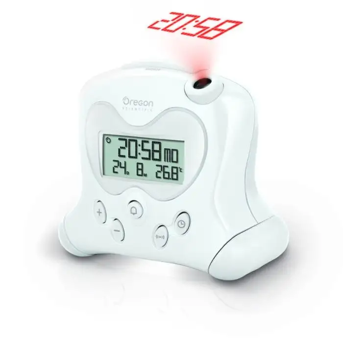 Oregon Scientific RM313PNF Sveglia digitale Bianco , 98315 , Immagine 2