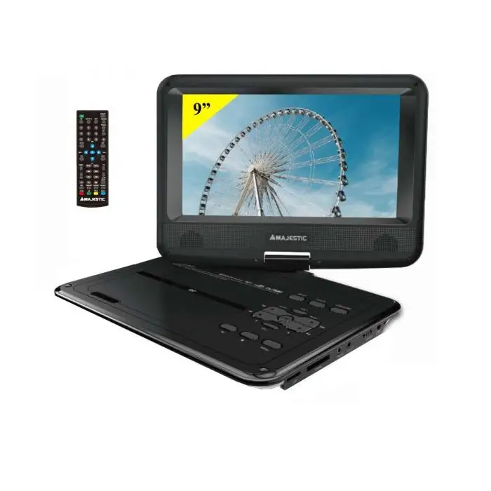 New Majestic DVX-262D Lettore DVD portatile Da tavolo 22,9 cm (9&quot;) Nero , Frigoriferi , 116612 , Immagine 2