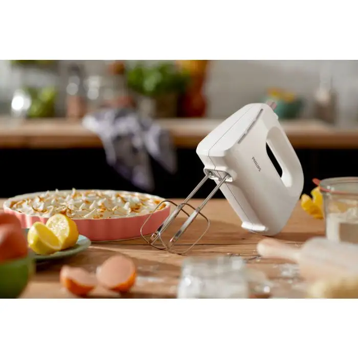 Philips Daily Collection Sbattitore elettrico da 300 W con fruste e ganci impastatori HR3705/00 , 118765 , Immagine 7