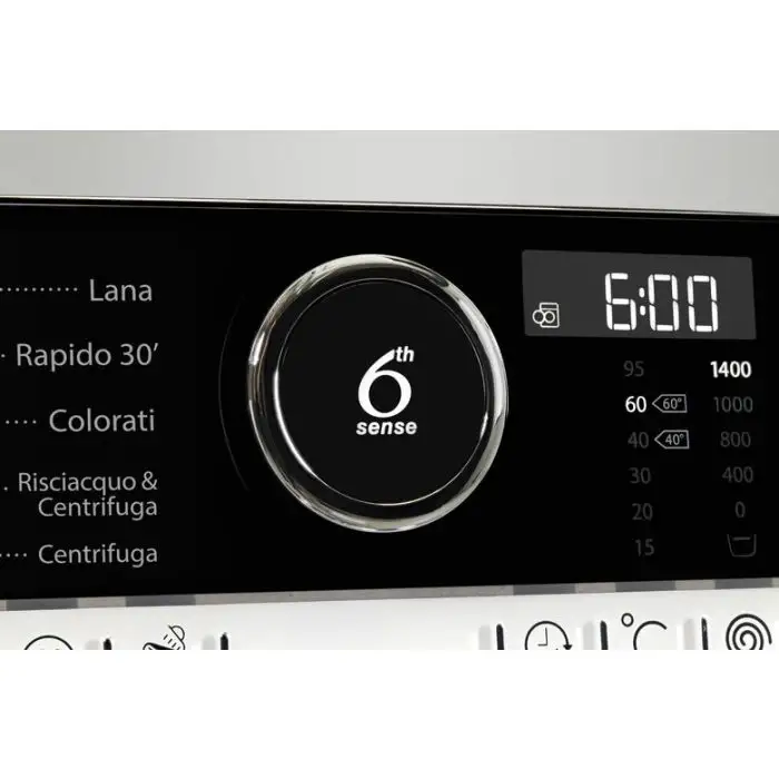 Whirlpool Supreme 9414 lavatrice Caricamento frontale 9 kg 1400 Giri/min Bianco , 132659 , Immagine 6