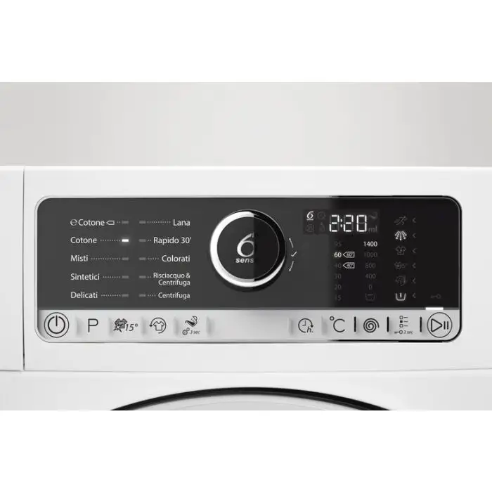 Whirlpool Supreme 9414 lavatrice Caricamento frontale 9 kg 1400 Giri/min Bianco , 132659 , Immagine 4