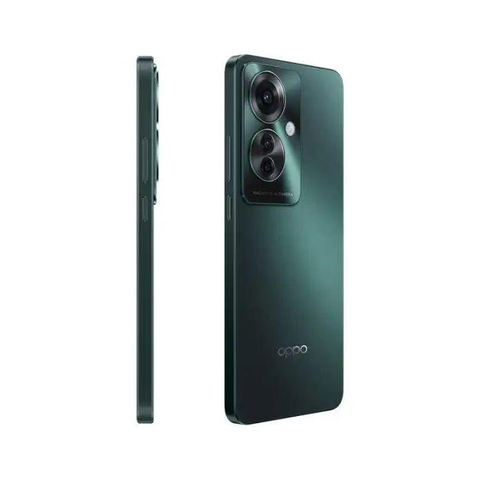 OPPO Reno Reno11 F 5G Smartphone, AI Tripla fotocamera 64+8+2MP, Selfie 32MP, Display 6.7” 120HZ AMOLED FHD+, 5000mAh, RAM 8(Esp4GB/6GB/8GB)+ROM 256GB (esp2TB), [Versione Italia], Palm Green , 153005 , Immagine 2