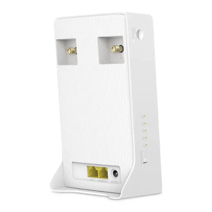 Mercusys MB110-4G router wireless Ethernet Banda singola (2.4 GHz) Bianco , 156593 , Immagine 2