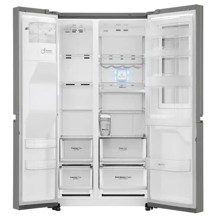 LG GSI961PZAZ frigorifero side-by-side Libera installazione 625 L F Acciaio inossidabile , 130374 , Immagine 7
