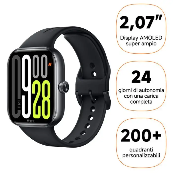 Xiaomi Redmi Watch 5 Obsidian Black , 157599 , Immagine 2