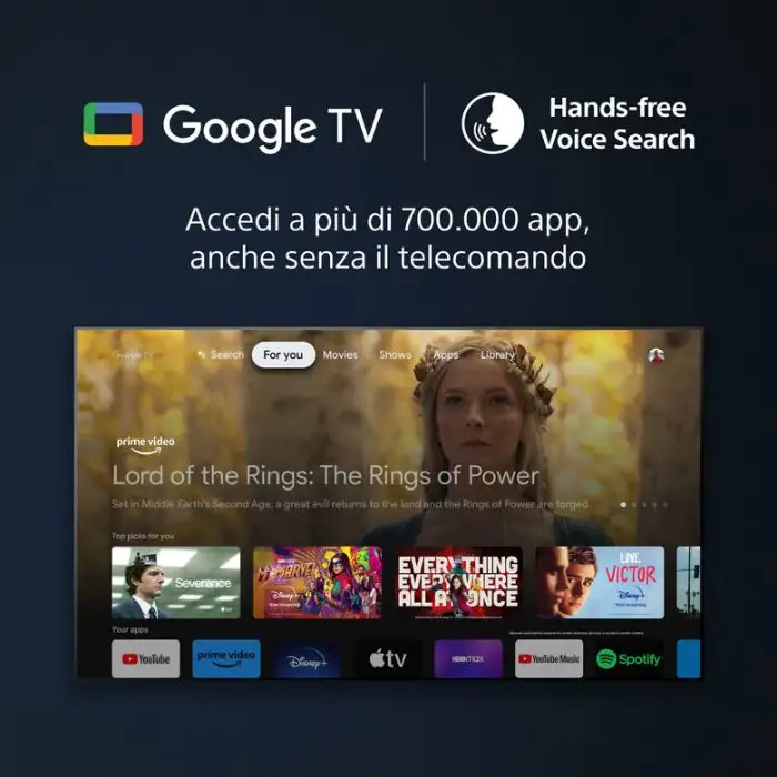 Sony BRAVIA KD-65X85L Full Array LED 4K HDR Google TV ECO PACK BRAVIA CORE Seamless Edge Design , 147815 , Immagine 9