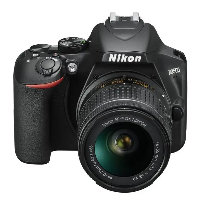 Nikon D3500 + AF-P 18-55mm VR Kit fotocamere SLR 24,2 MP CMOS 6000 x 4000 Pixel Nero , 118307 , Immagine 9