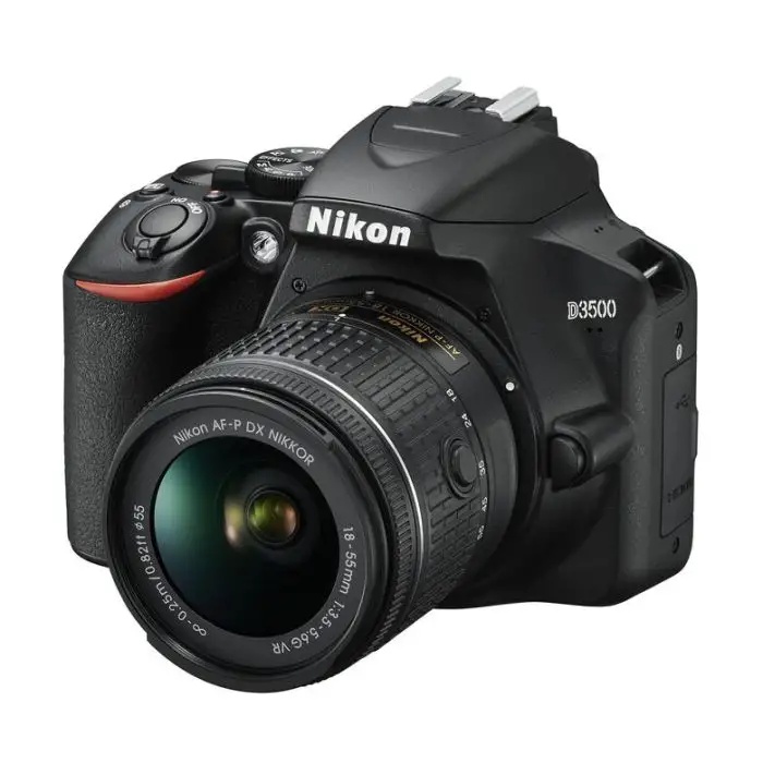 Nikon D3500 + AF-P 18-55mm VR Kit fotocamere SLR 24,2 MP CMOS 6000 x 4000 Pixel Nero , 118307 , Immagine 7