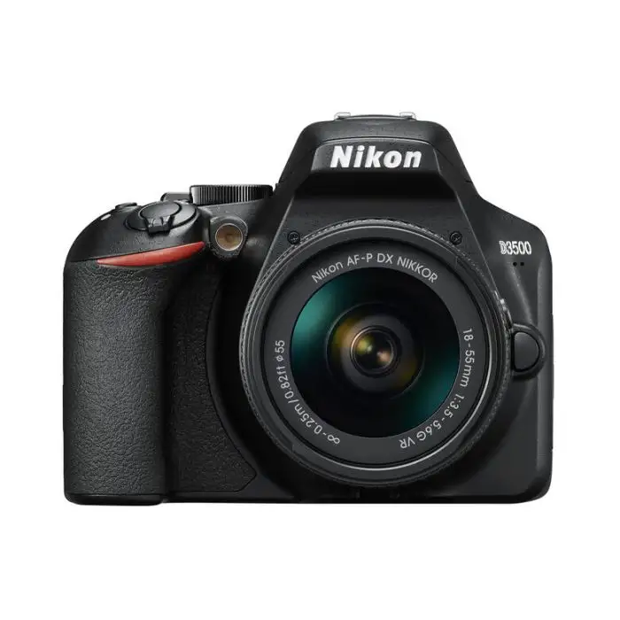 Nikon D3500 + AF-P 18-55mm VR Kit fotocamere SLR 24,2 MP CMOS 6000 x 4000 Pixel Nero , 118307 , Immagine 6