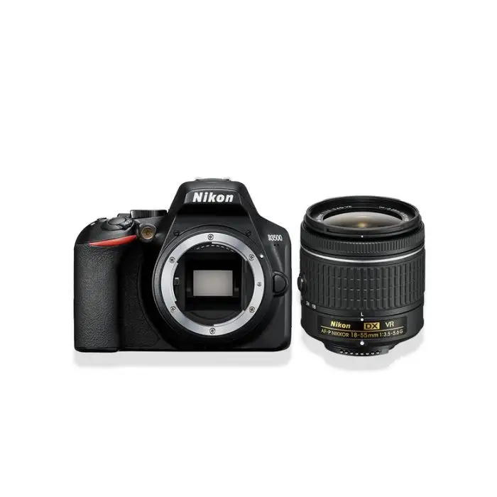 Nikon D3500 + AF-P 18-55mm VR Kit fotocamere SLR 24,2 MP CMOS 6000 x 4000 Pixel Nero , 118307 , Immagine 3