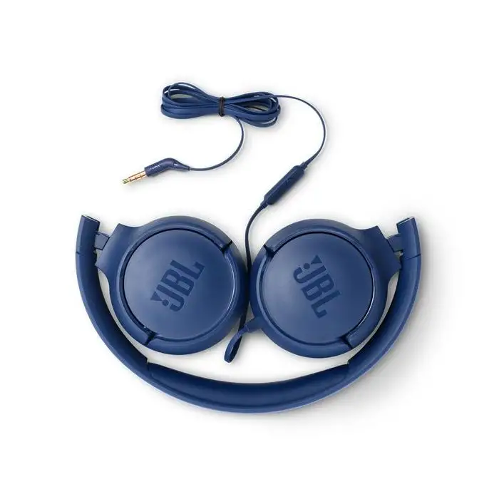 JBL Tune 500 Auricolare Cablato A Padiglione Musica e Chiamate Blu , 119722 , Immagine 4