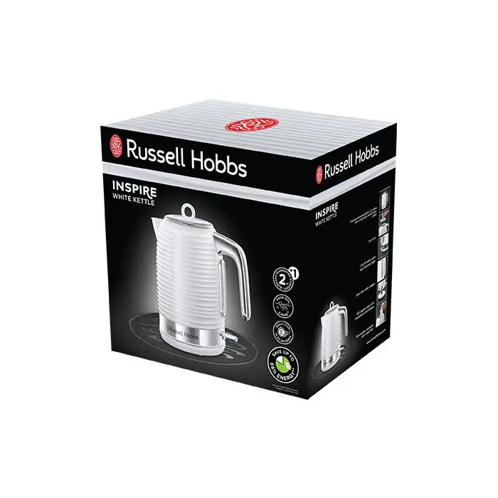 Russell Hobbs Inspire bollitore elettrico 1,7 L 2400 W Bianco , 118501 , Immagine 4