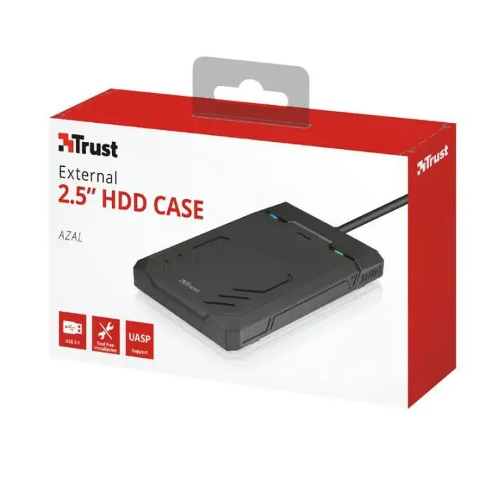 Trust Azal Box esterno HDD Nero 2.5&quot; , 117795 , Immagine 6