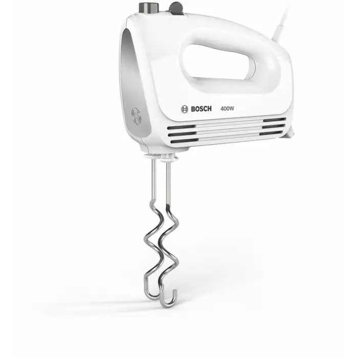 Bosch MFQ24200 Sbattitore CleverMixx 400 W Bianco, Inox spazzolato , 154709 , Immagine 2