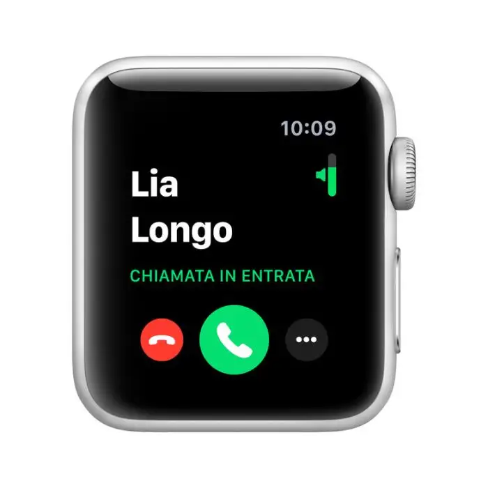 Apple Watch Series 3 GPS, 38mm in alluminio argento con cinturino Sport Bianco , 118608 , Immagine 3