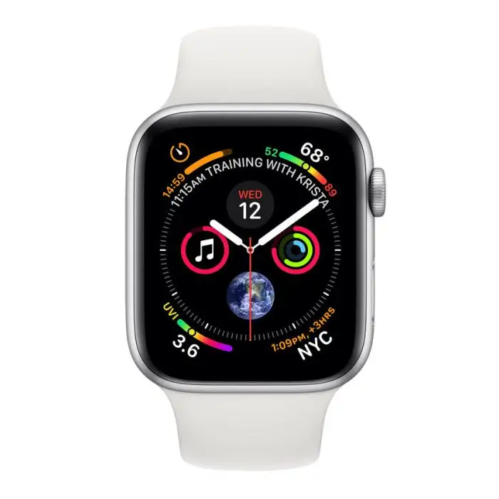 Apple Watch Series 4 44 mm OLED 4G Argento GPS (satellitare) , 118432 , Immagine 2