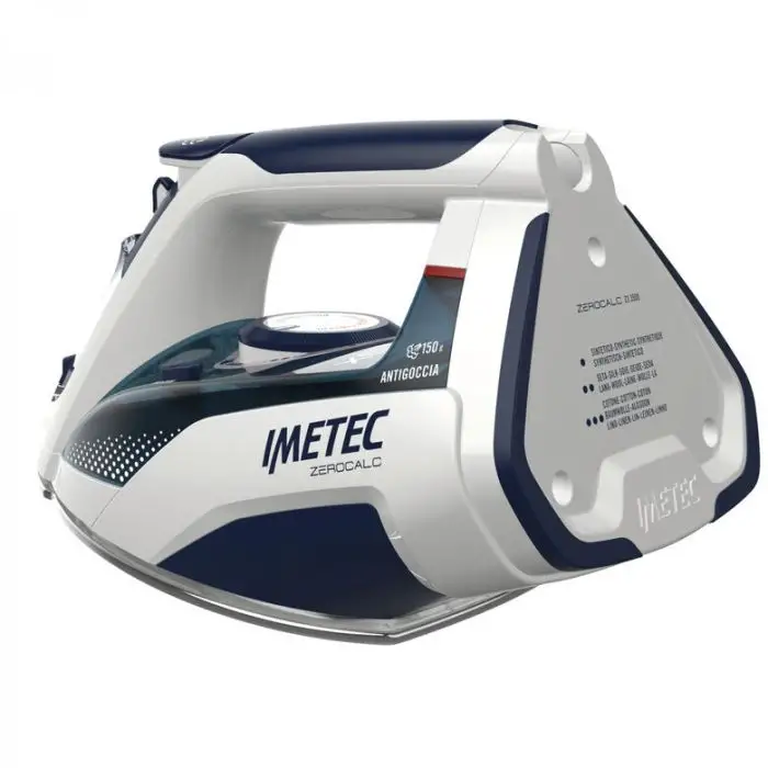 Imetec ZeroCalc Z3 3500 Ferro da stiro a secco e a vapore Acciaio inossidabile 2400 W Blu, Bianco , 117853 , Immagine 4