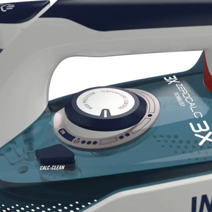 Imetec ZeroCalc Z3 3500 Ferro da stiro a secco e a vapore Acciaio inossidabile 2400 W Blu, Bianco , 117853 , Immagine 5