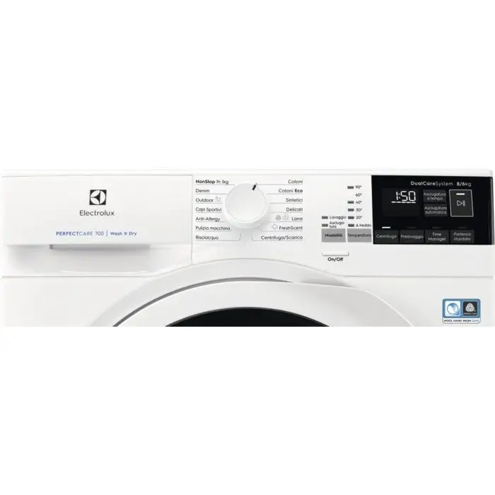 Electrolux PerfectCare 700 lavasciuga Libera installazione Caricamento frontale Bianco E , 117934 , Immagine 4