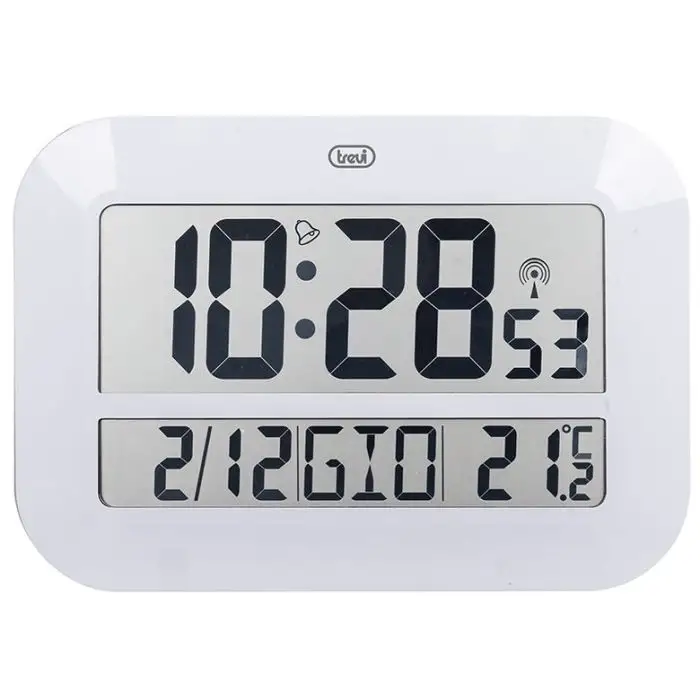 Trevi OM 3540 D Orologio da parete digitale Rettangolo Bianco , 127046 , Immagine 2